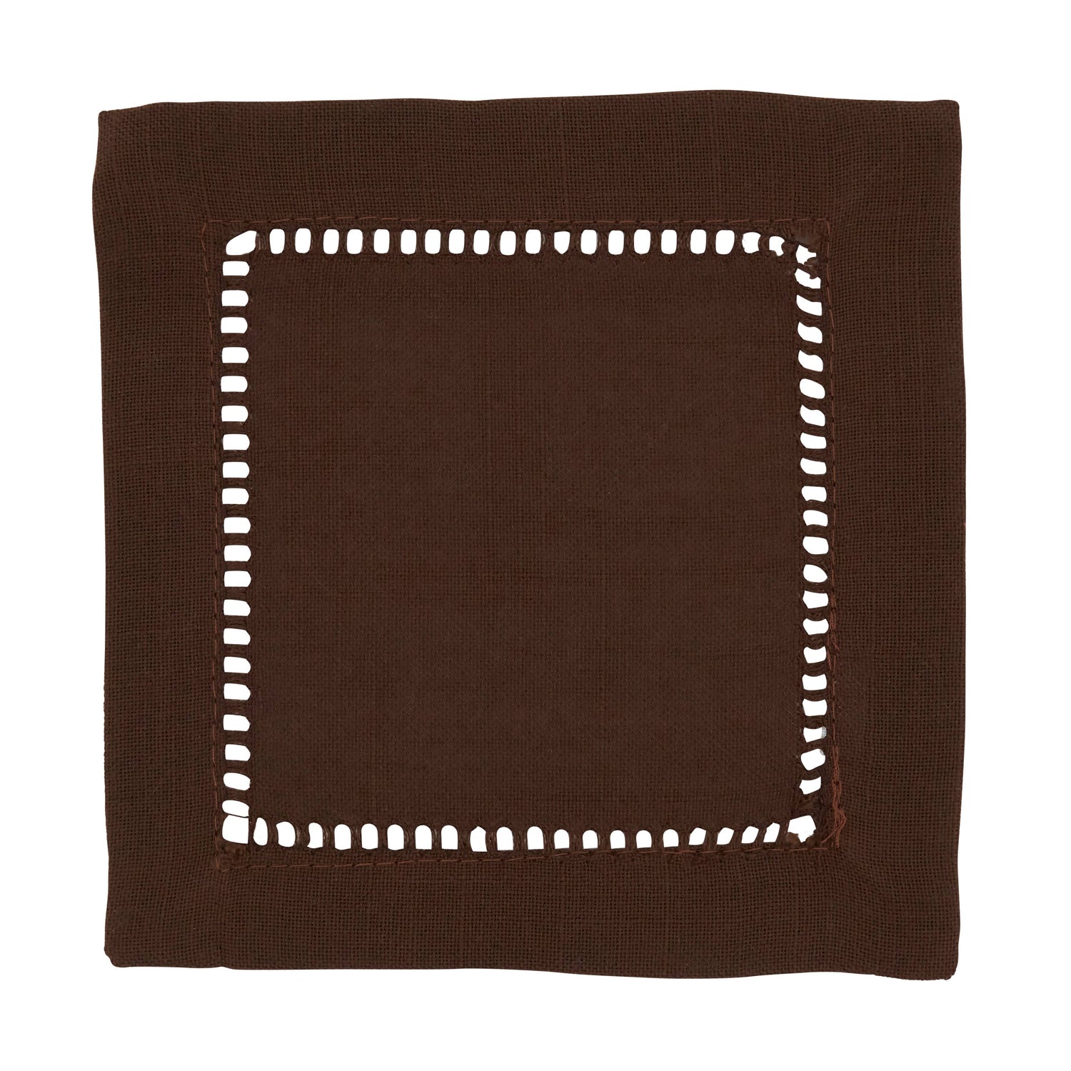 Cocktail Napkin With Hemstitch Border