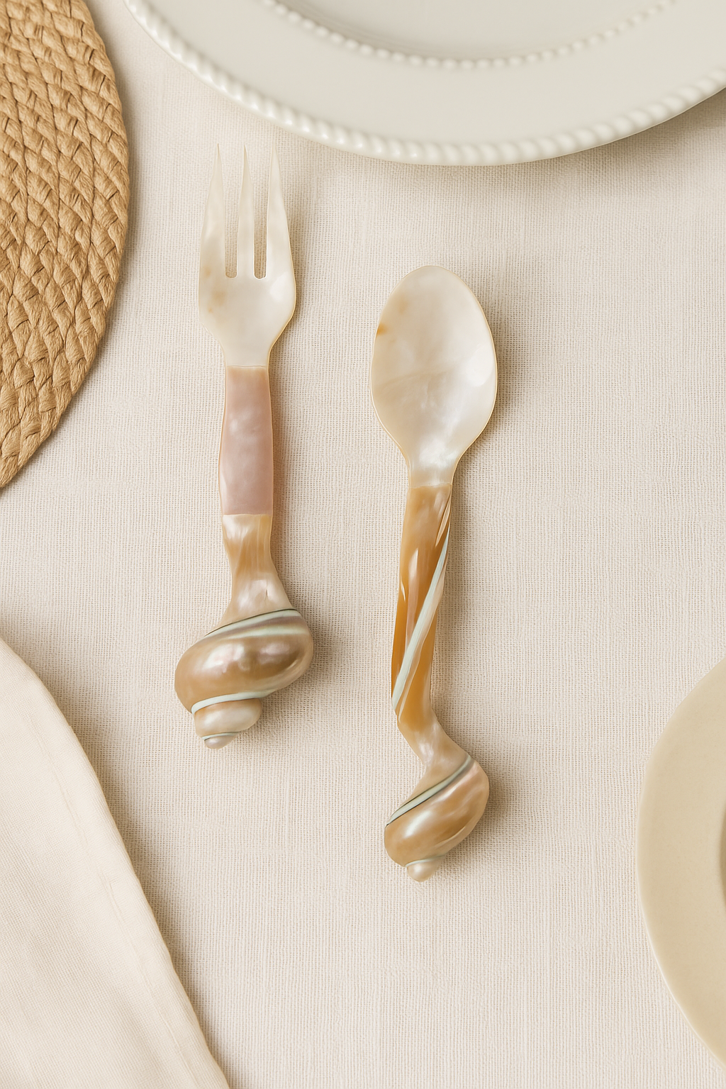 Mother of Pearl Dinner Spoon - Salt & Creek