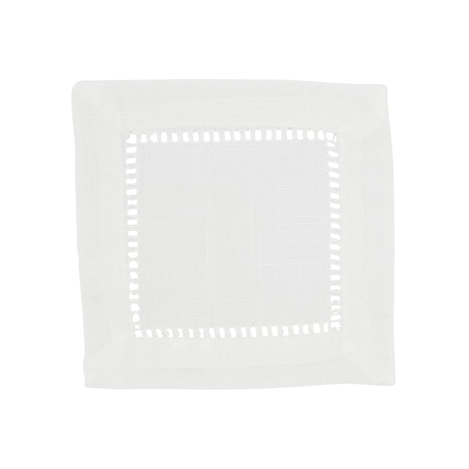 Cocktail Napkin With Hemstitch Border