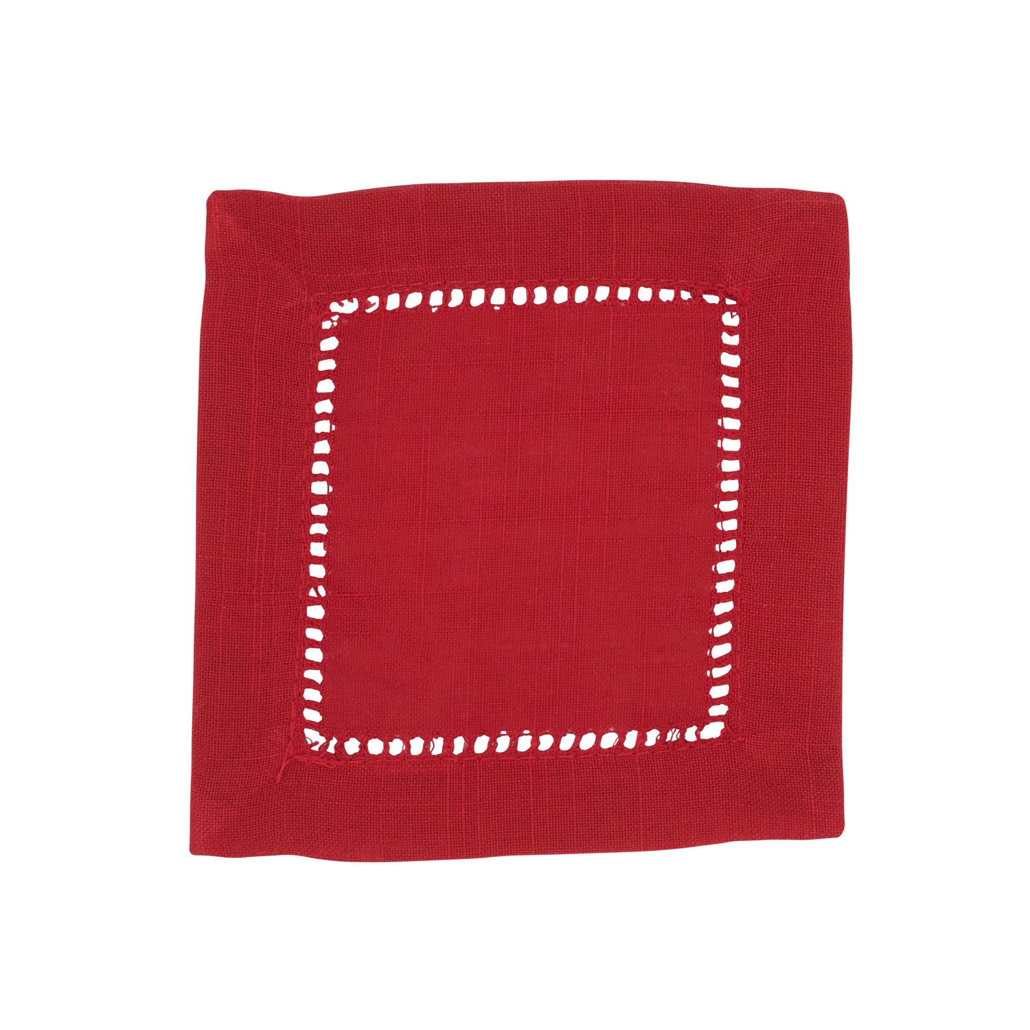 Cocktail Napkin With Hemstitch Border