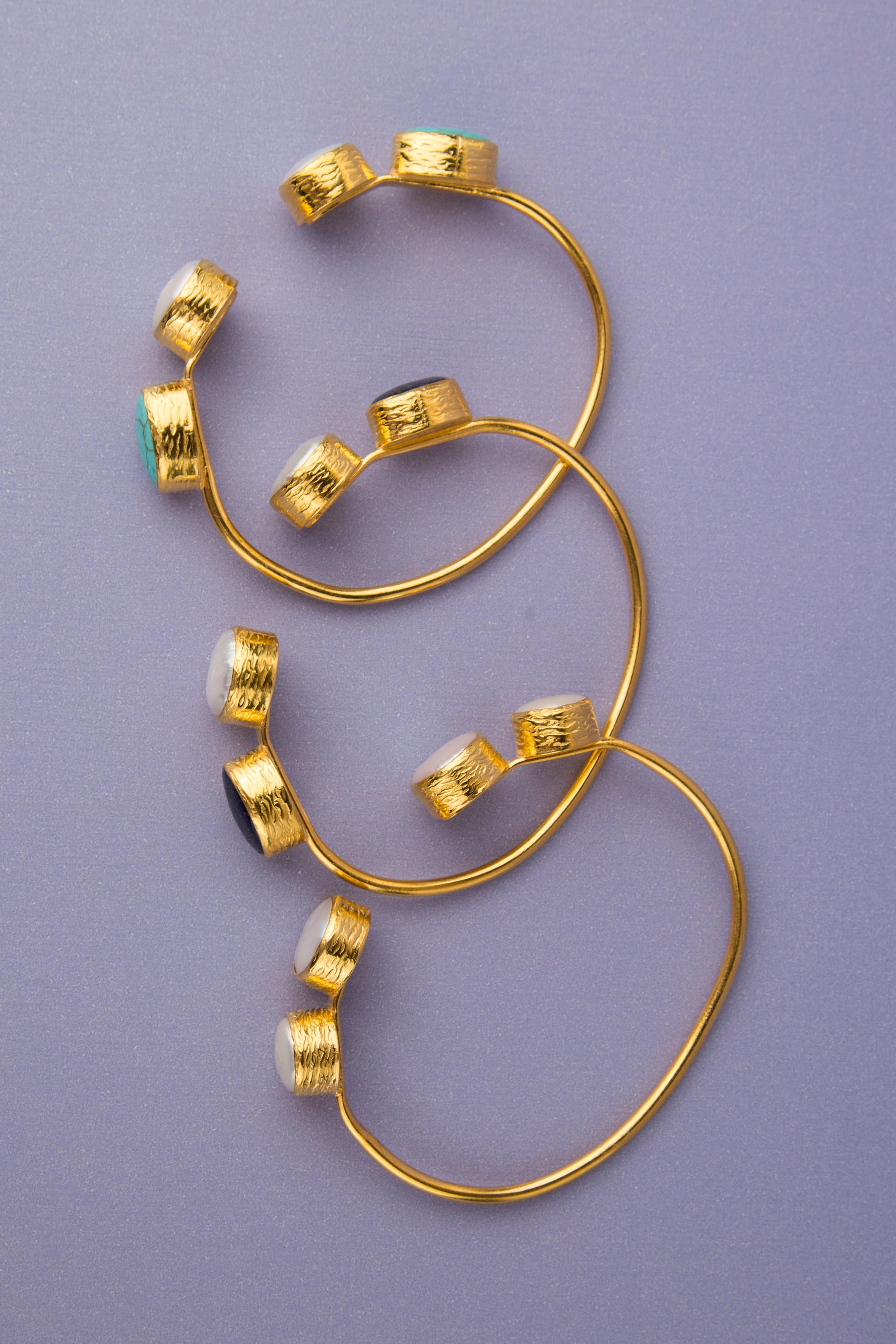 Nerida Mother-of-Pearl Bangle