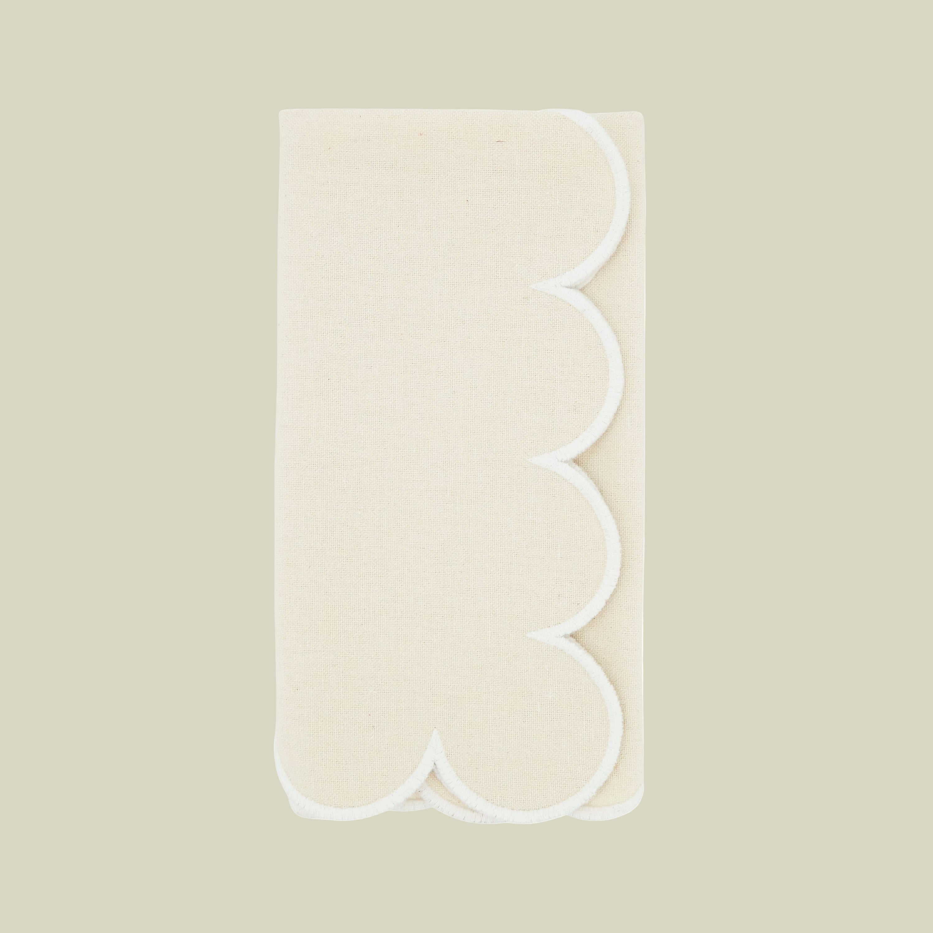 Scalloped Hem Napkin - Salt & Creek