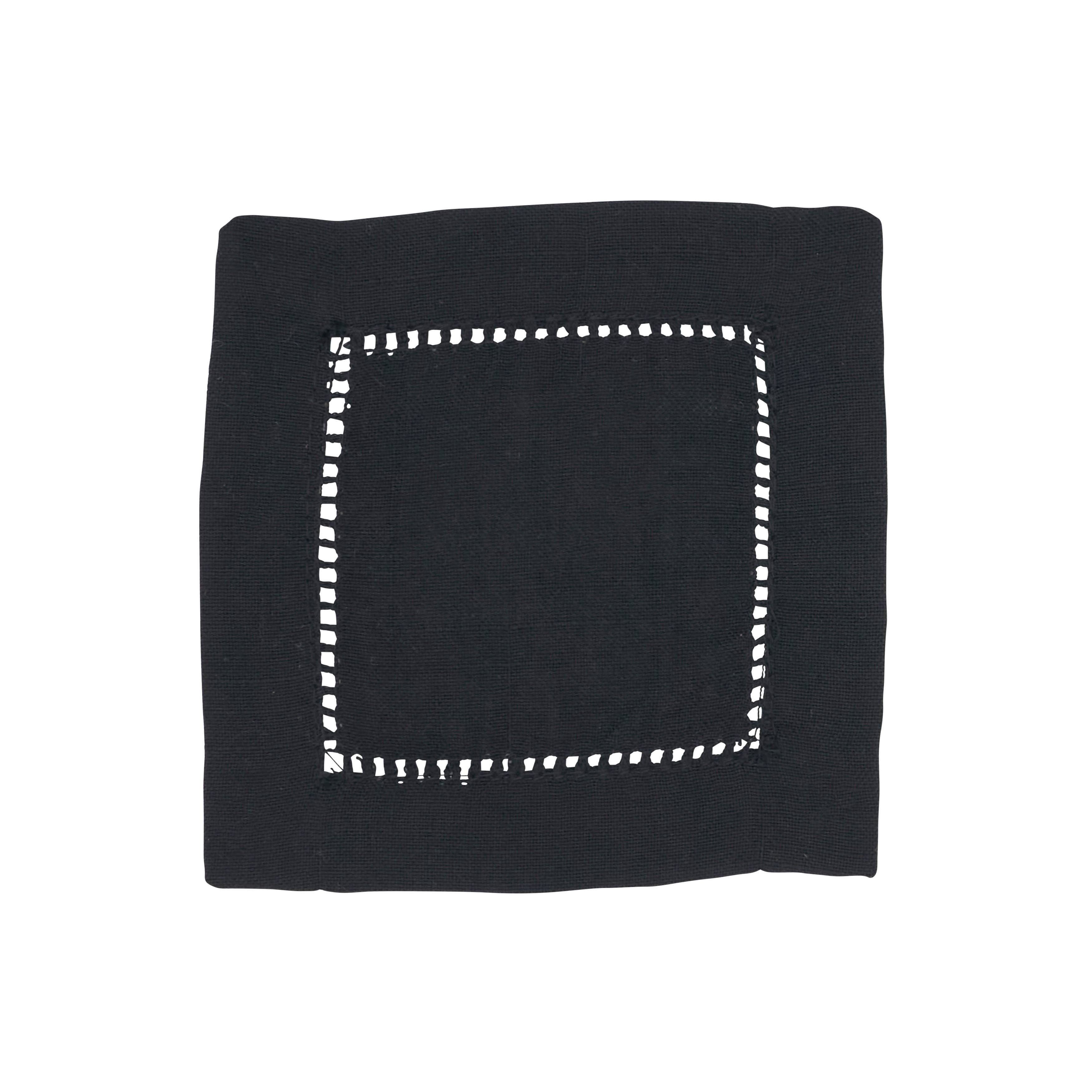 Cocktail Napkin With Hemstitch Border