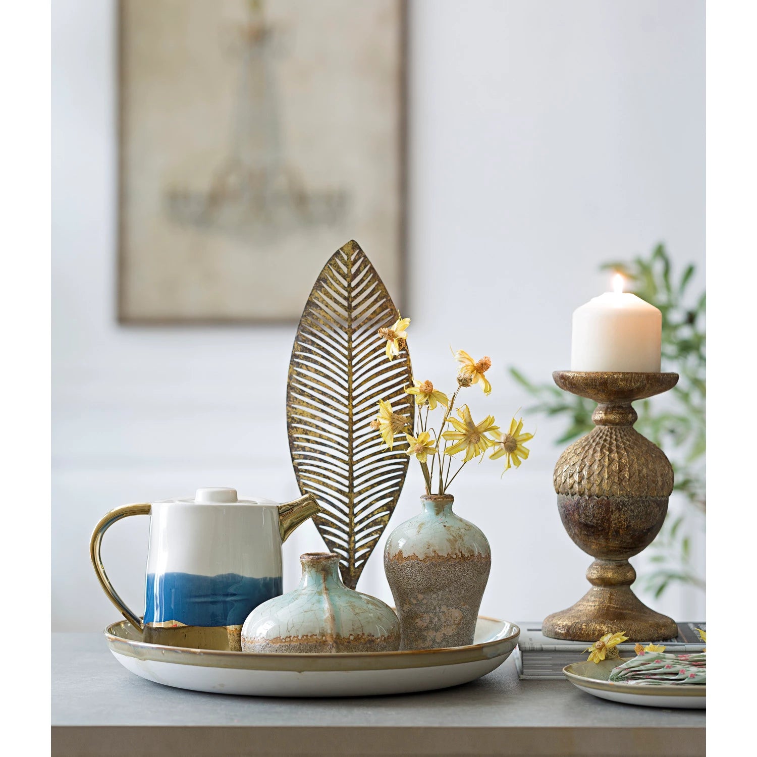 Distressed Terracotta Vases (Set of 3)