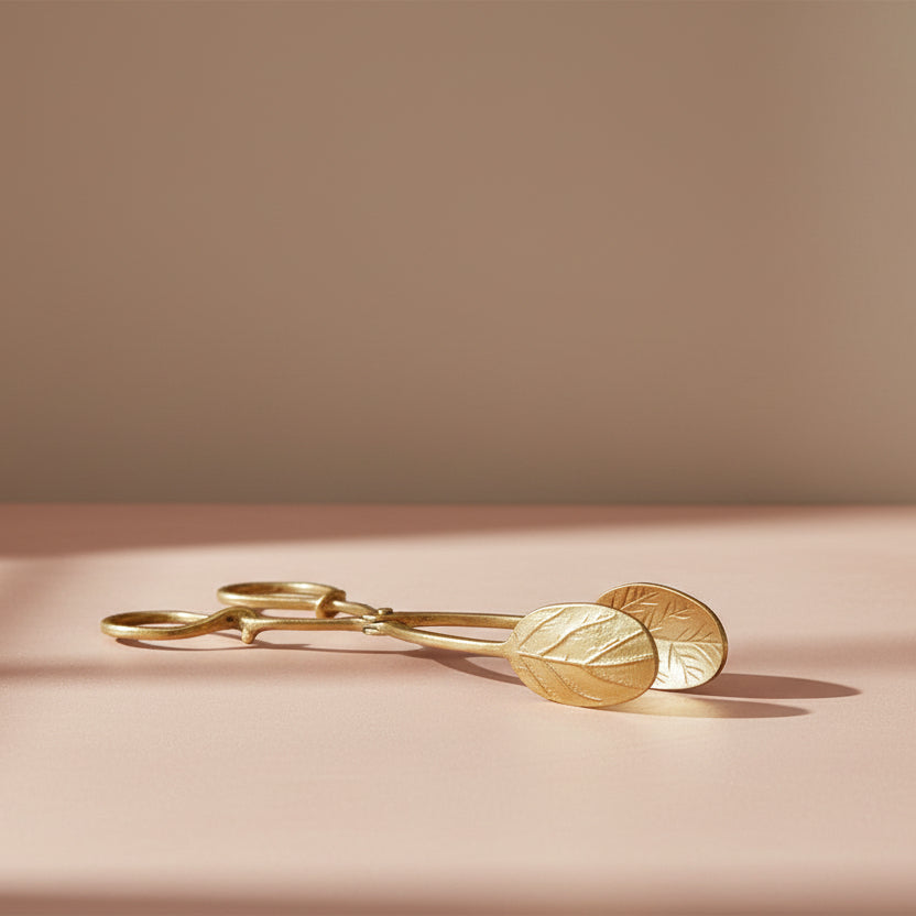 Brass Leaf Tongs - Salt & Creek