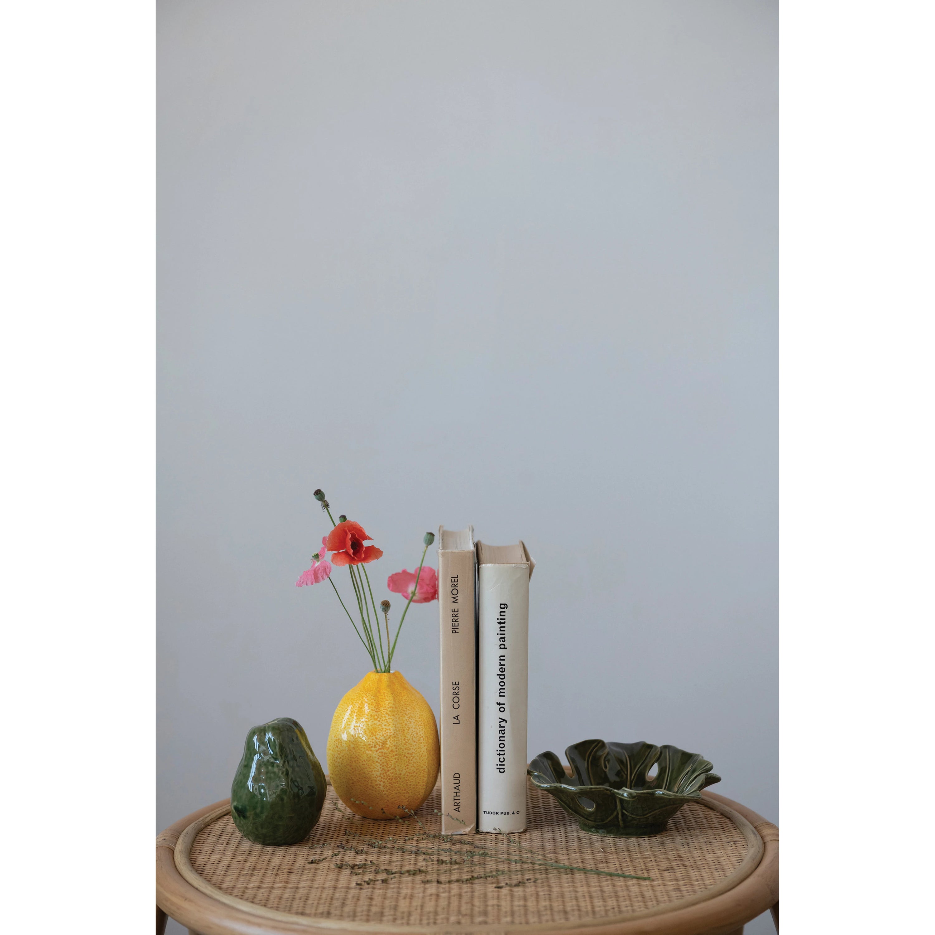 Stoneware Leaf Shaped Bowl - Salt & Creek