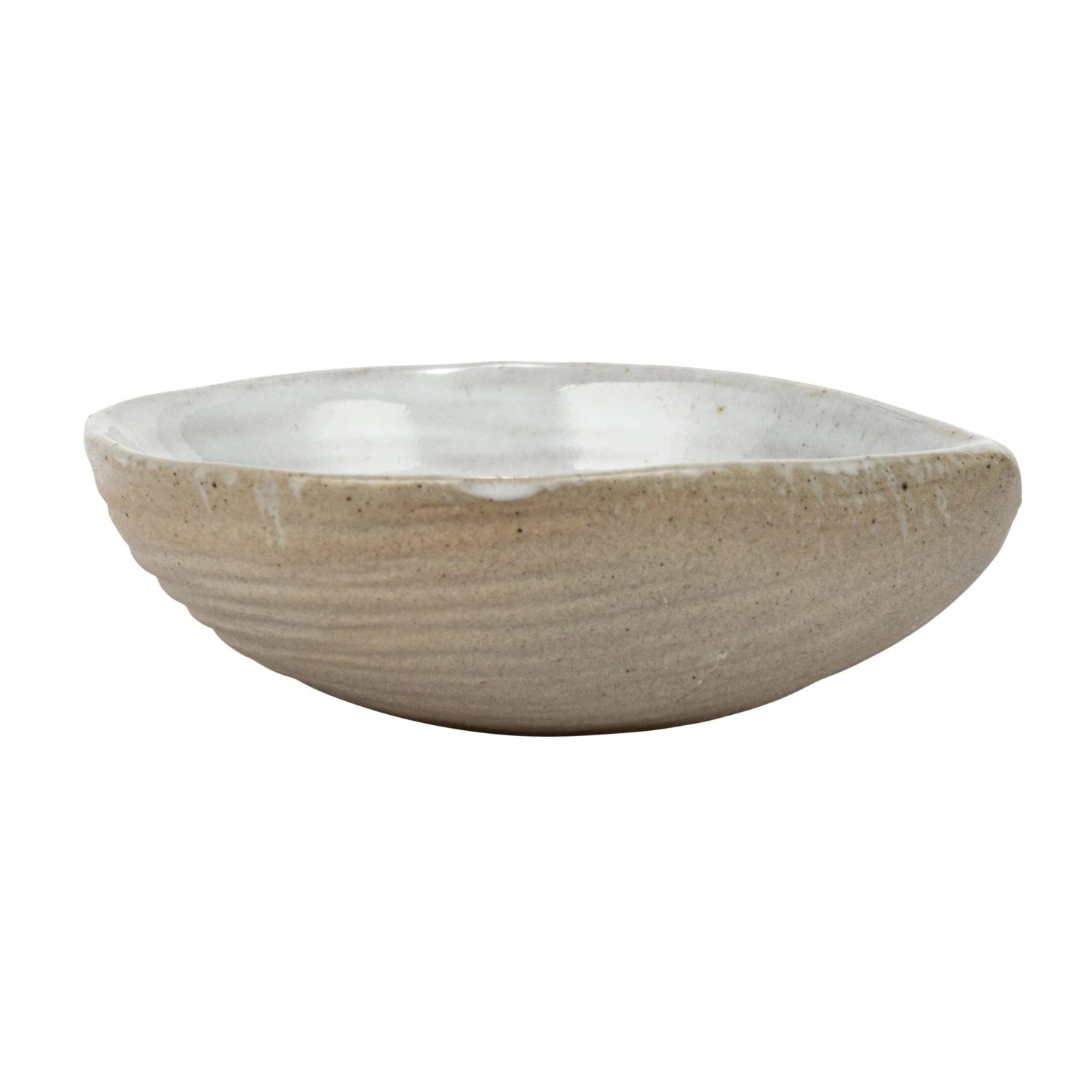 Stoneware Clamshell Dish
