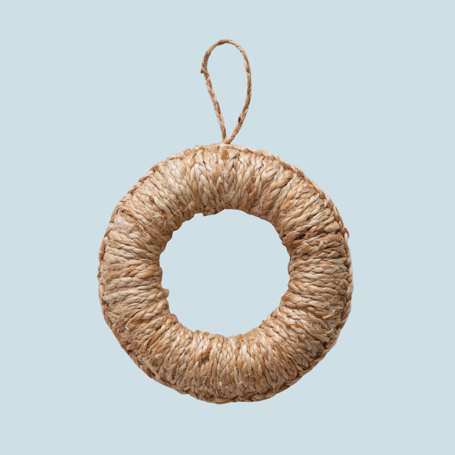 Woven Jute Trivet w/ Loop, Natural