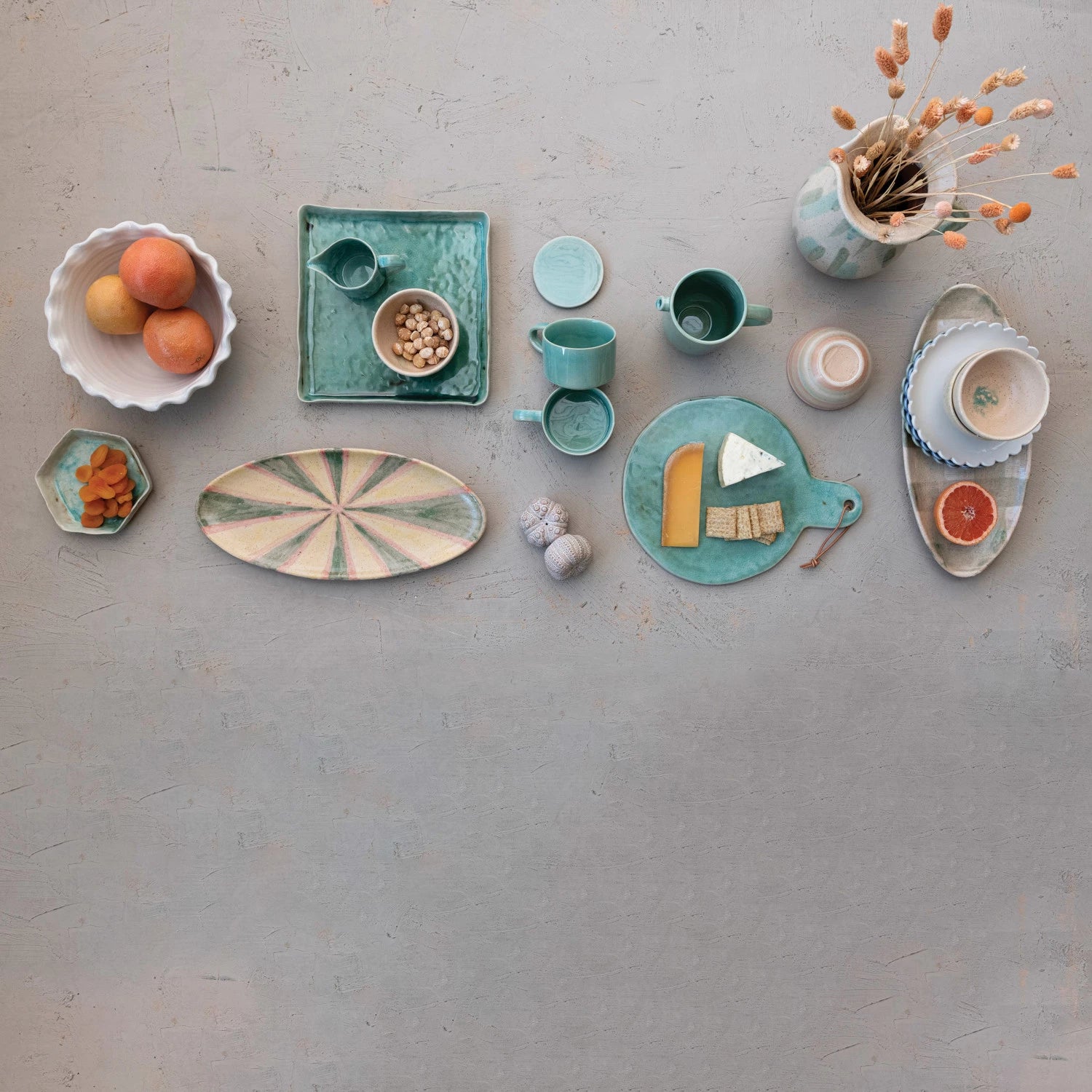 Aqua Serving Tray