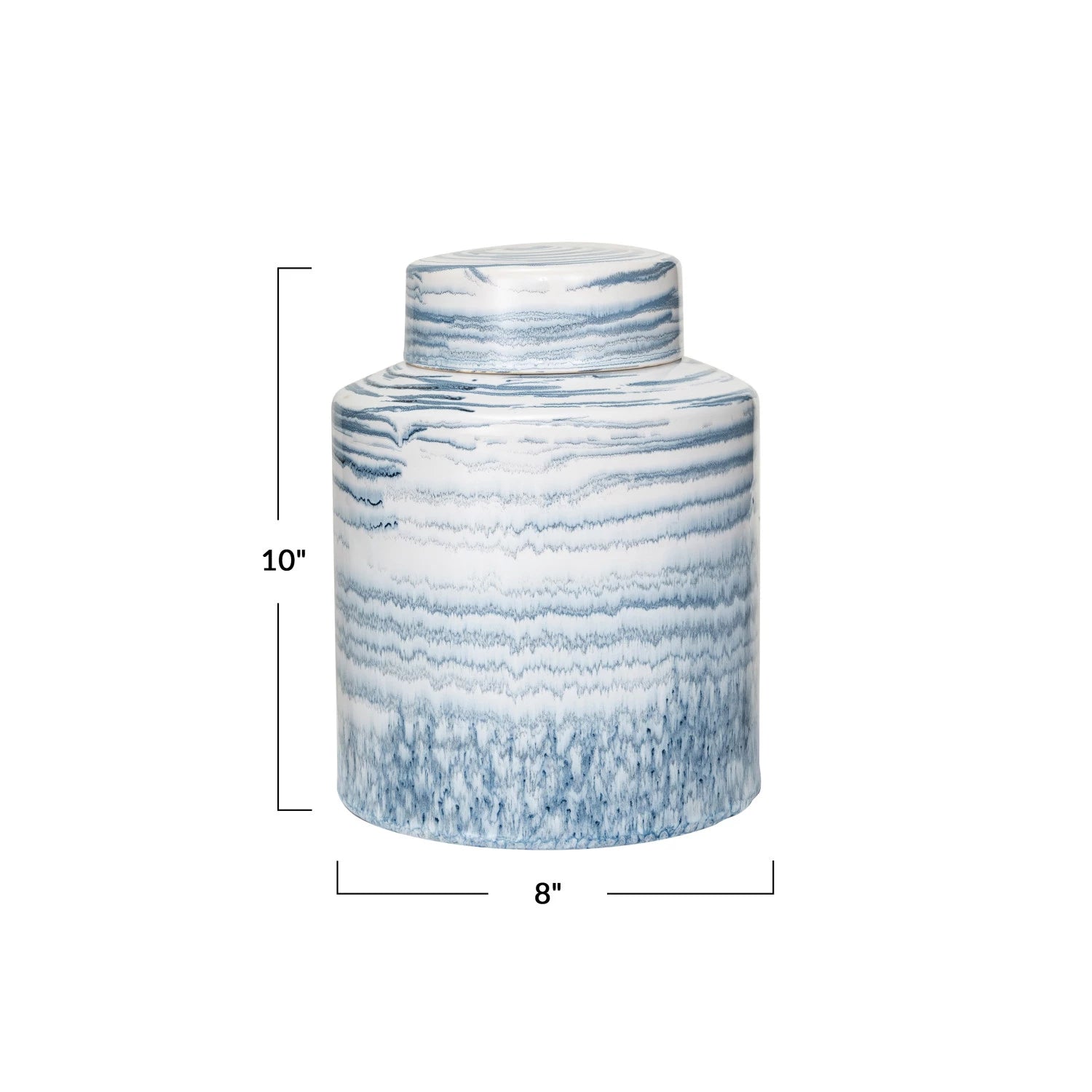 Elia Striped Jar