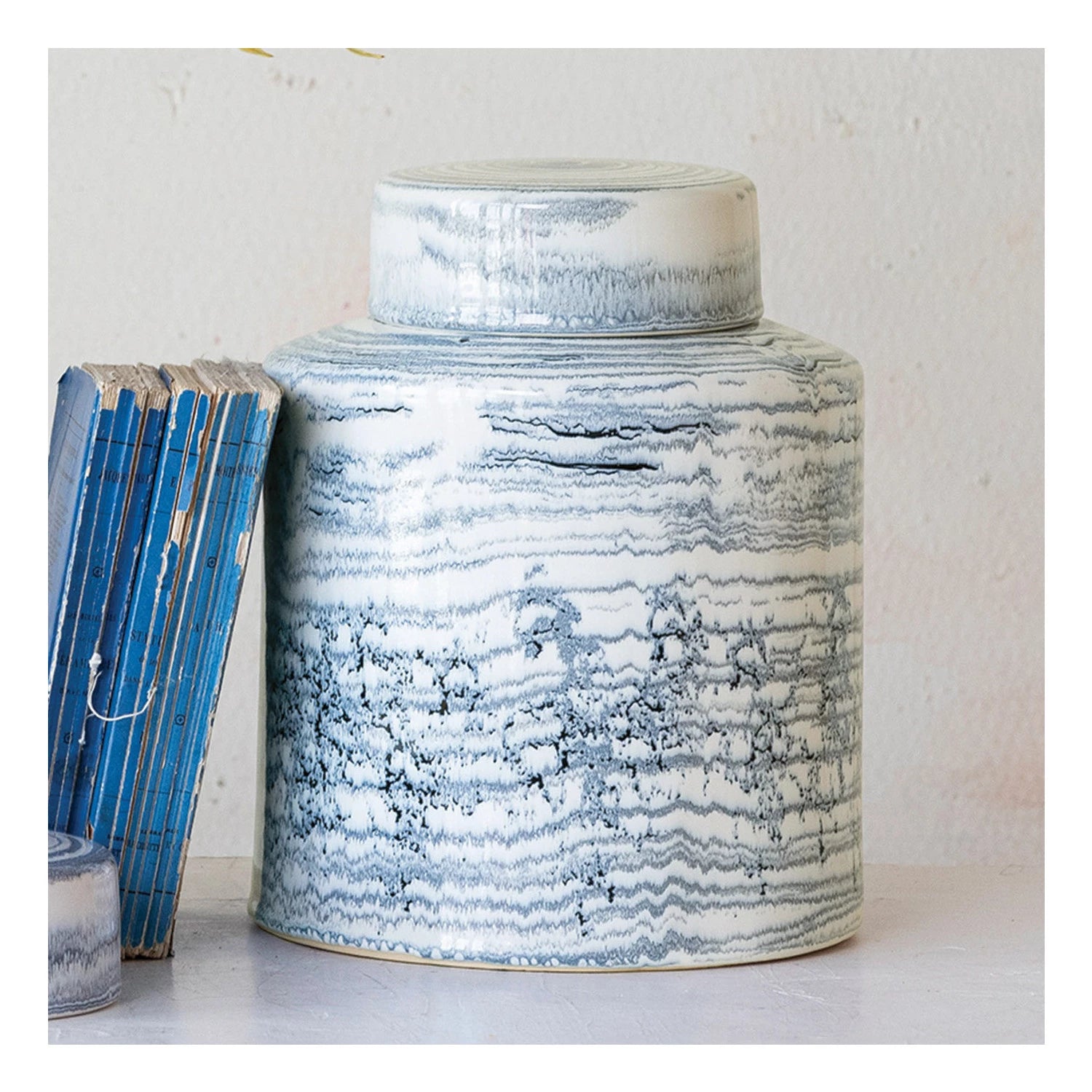 Elia Striped Jar