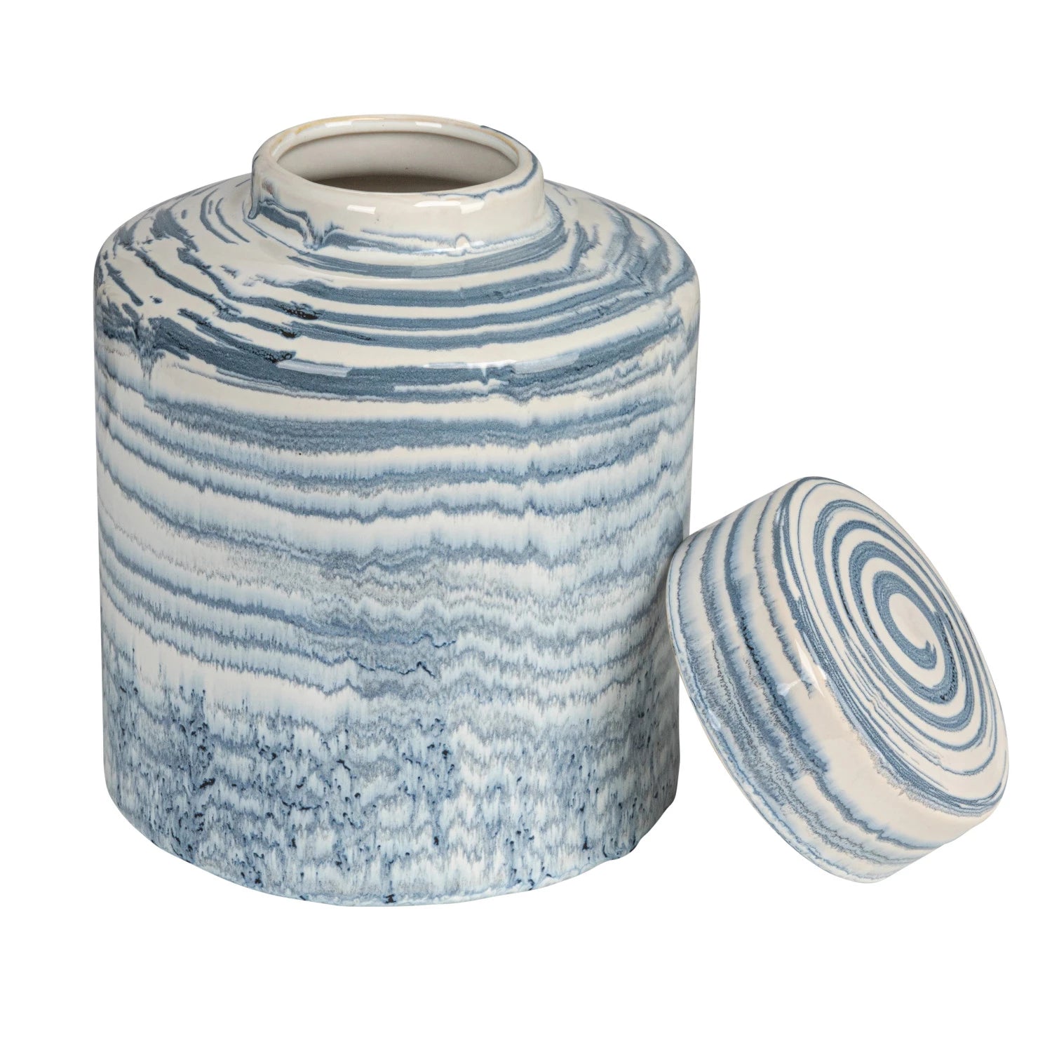 Elia Striped Jar