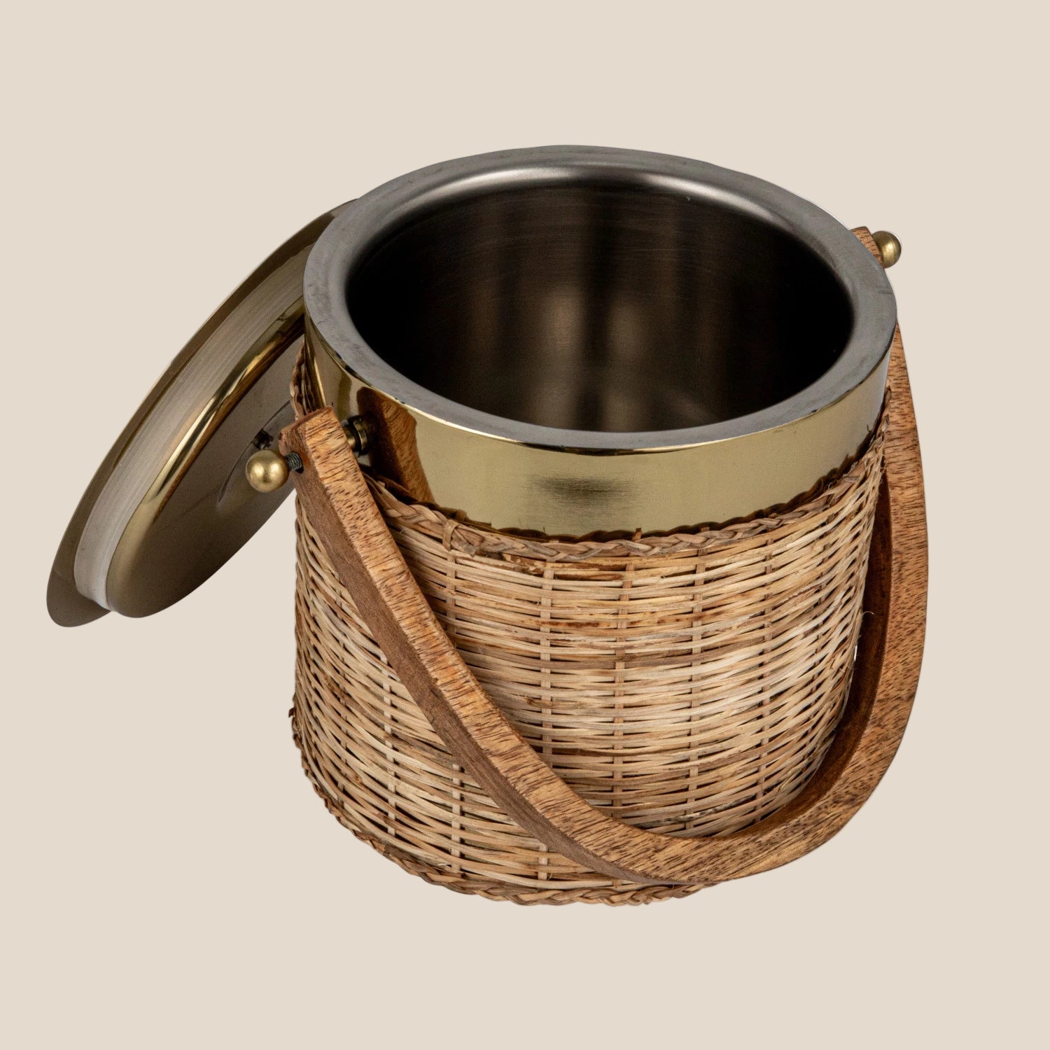 Rattan Ice Bucket - Salt & Creek