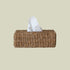 Hand-Woven Seagrass Tissue Box Cover, Natural