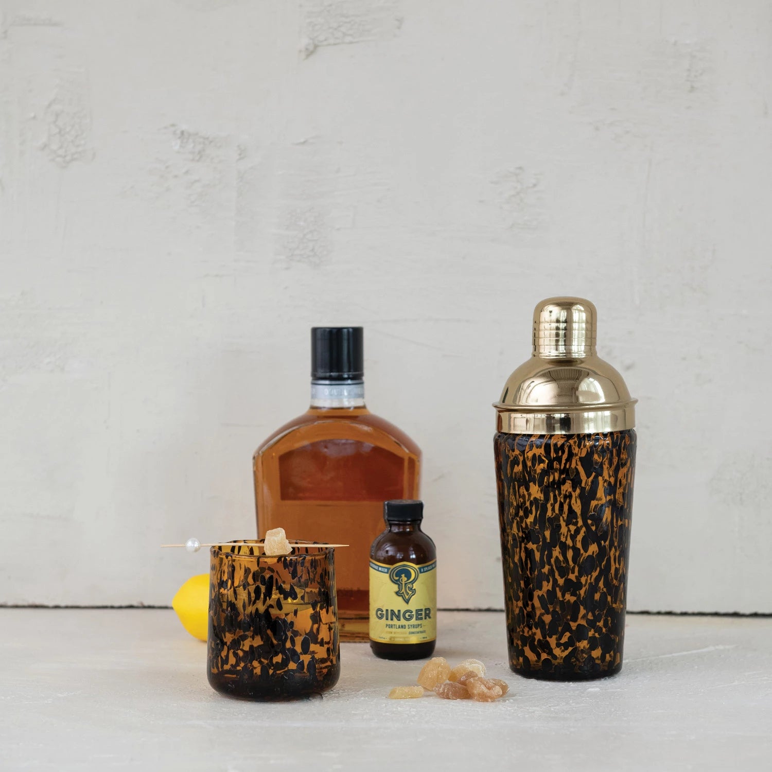 Tortoise Shell Cocktail Shaker - Salt & Creek