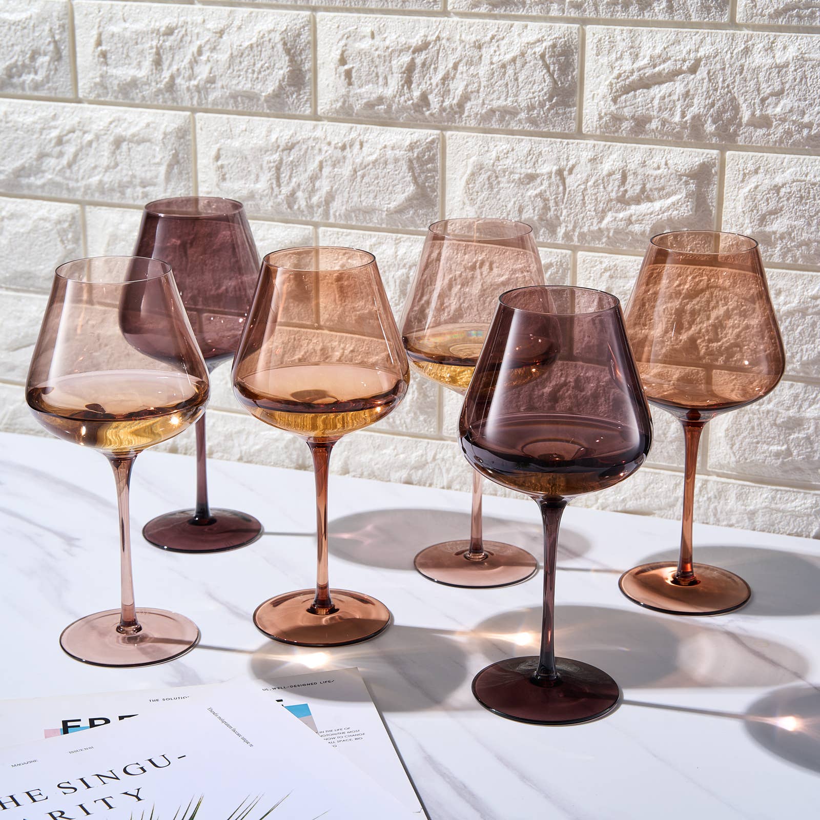 Venus Wine Glass - Blush - Salt & Creek