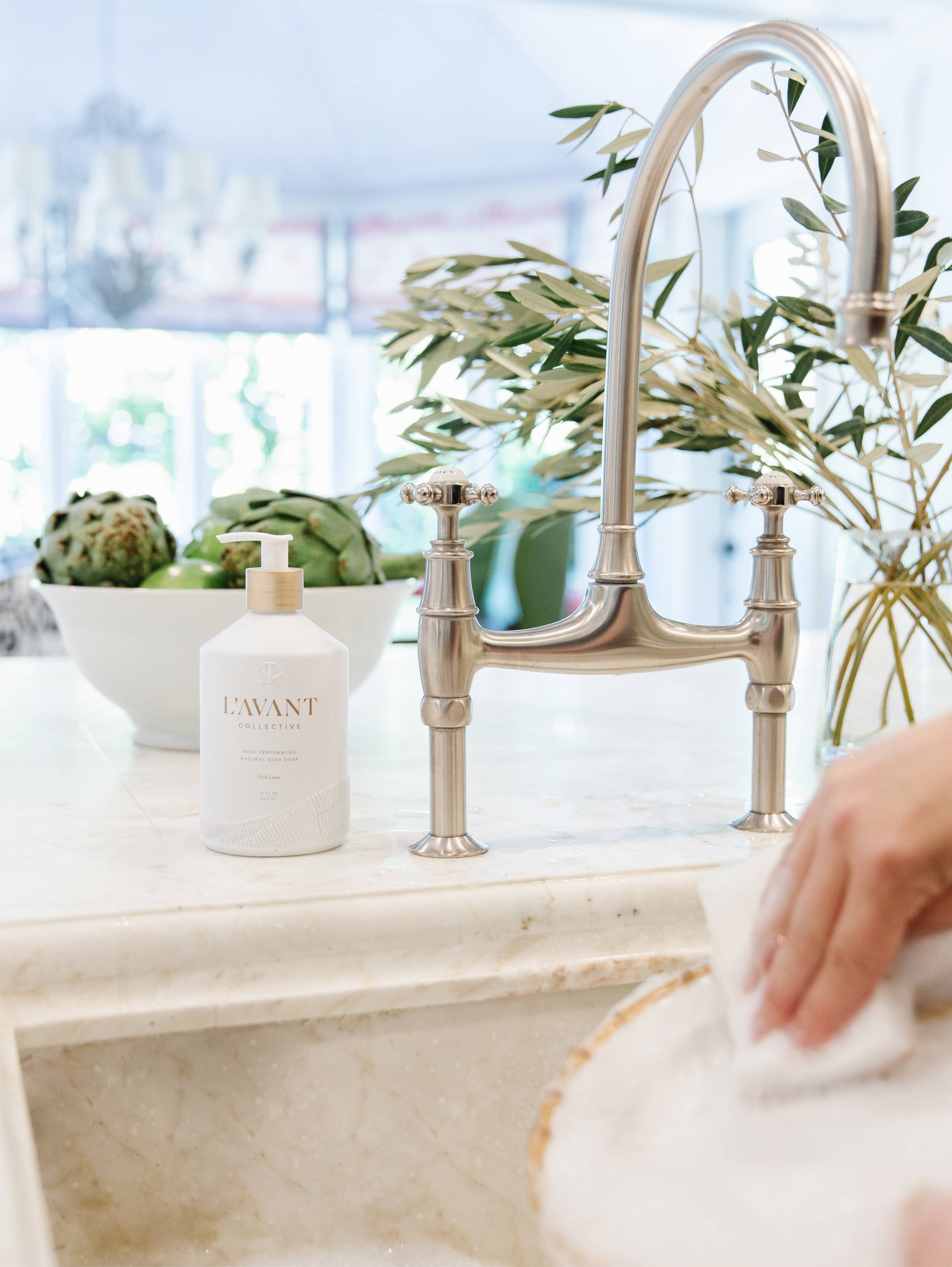 Fresh Linen Dish Soap - Salt & Creek