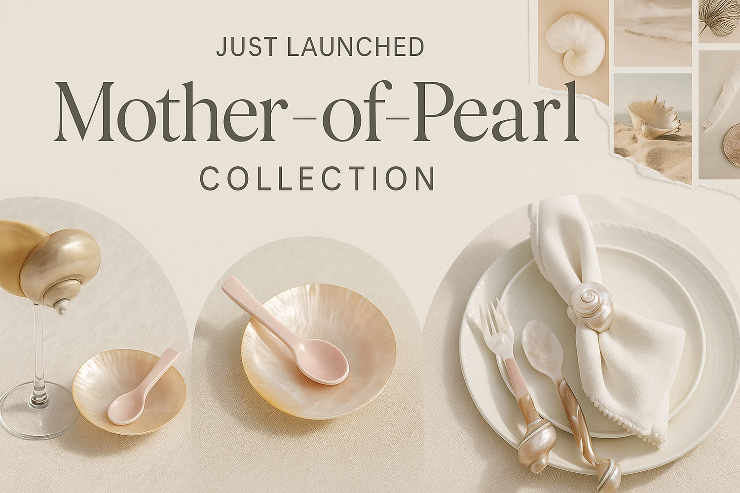 Dive Into Summer with Our Mother of Pearl Collection