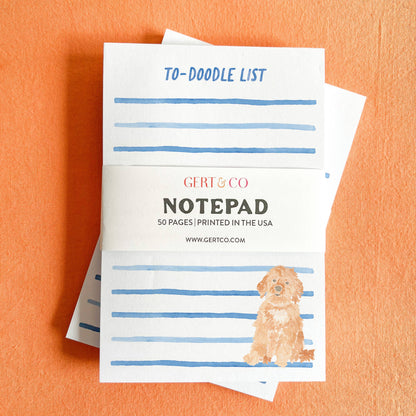 To-Doodle Notepad | Goldendoodle Notepad | To-Do Dog Notepad - Salt &amp; Creek