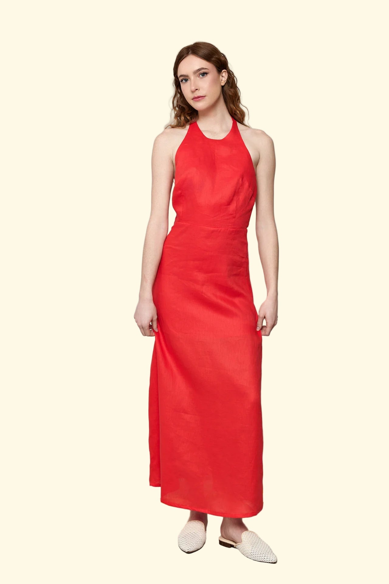 Sappho Linen Dress