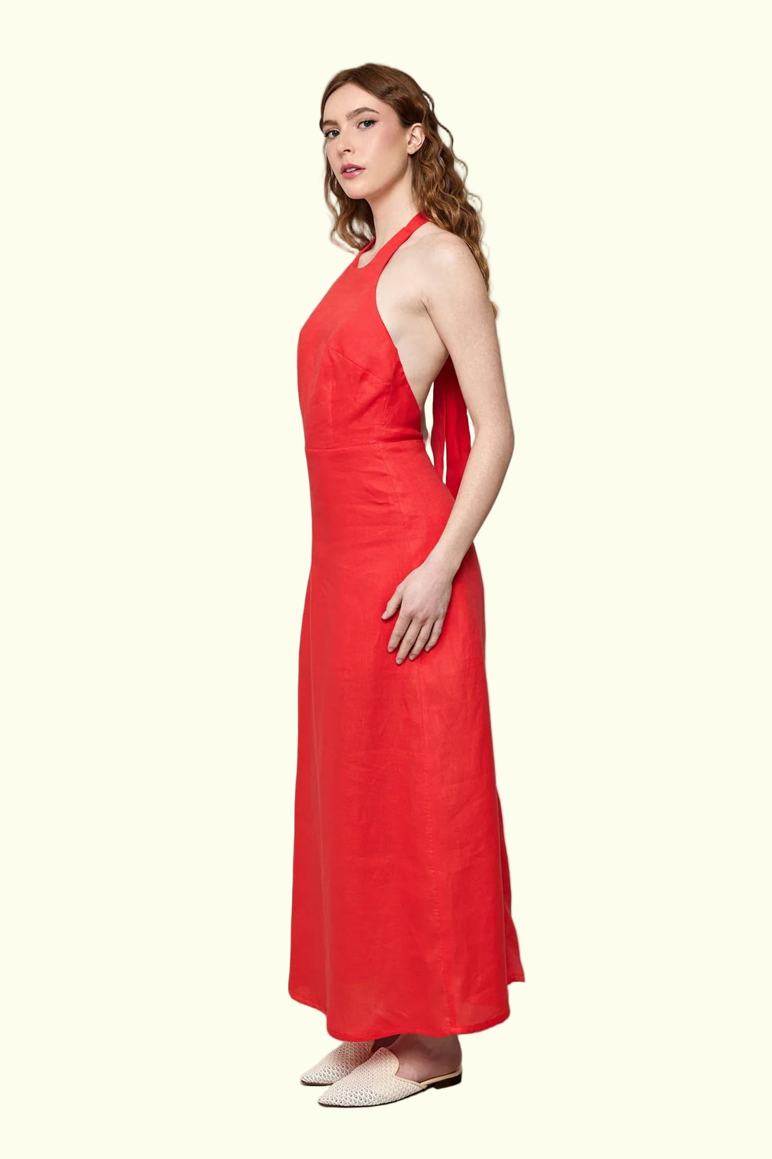 Sappho Linen Dress