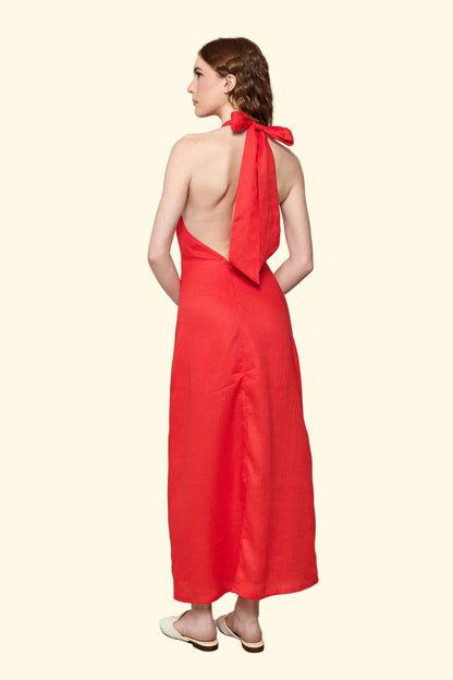 Sappho Linen Dress