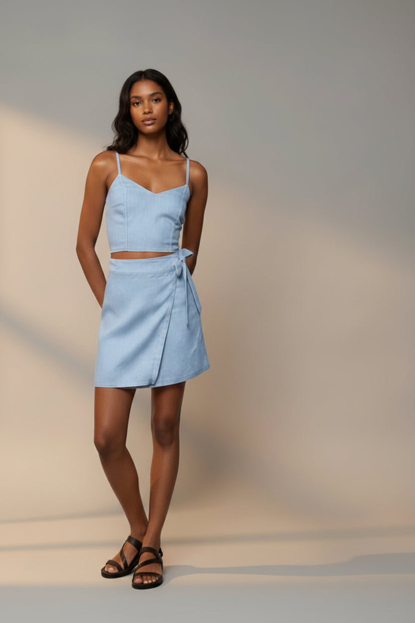 Ciel Danae Linen Wrap Skirt - Salt &amp; Creek