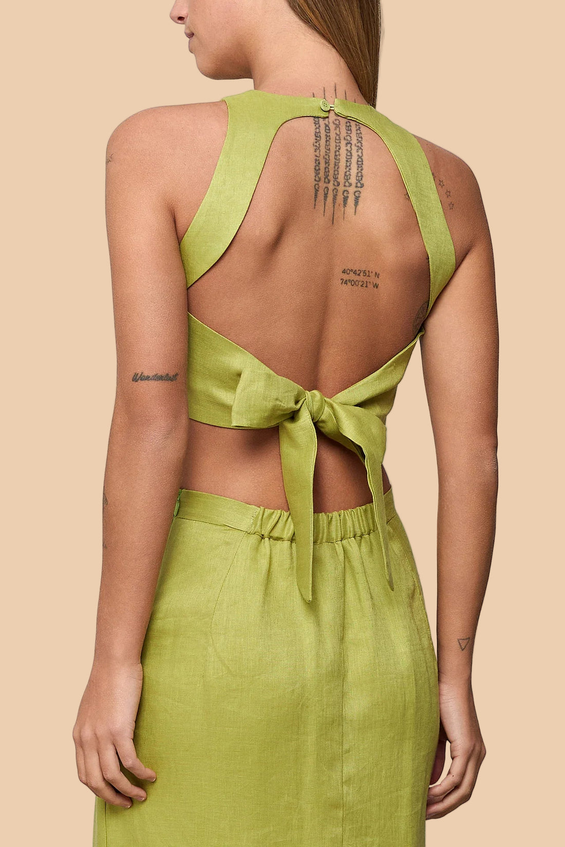 Olive Iris Top