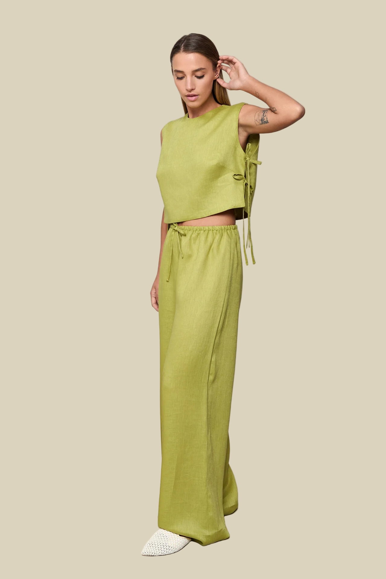 Niobe Linen Blouse