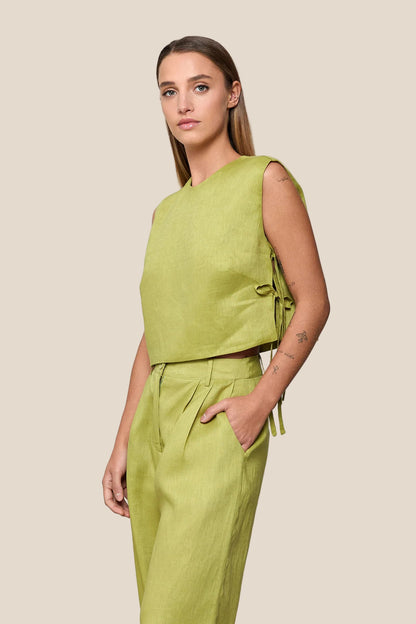 Niobe Linen Blouse