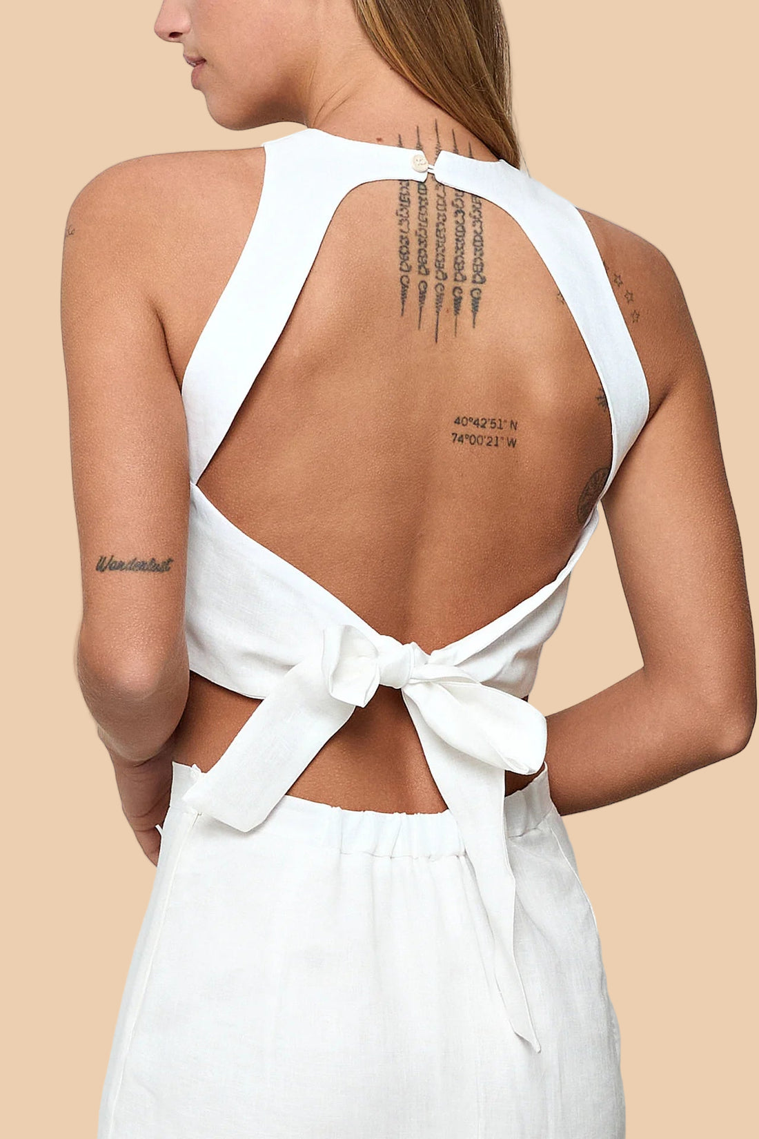 White Iris Top