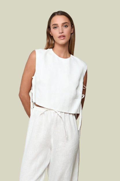 Niobe Linen Blouse