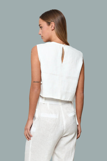 Niobe Linen Blouse