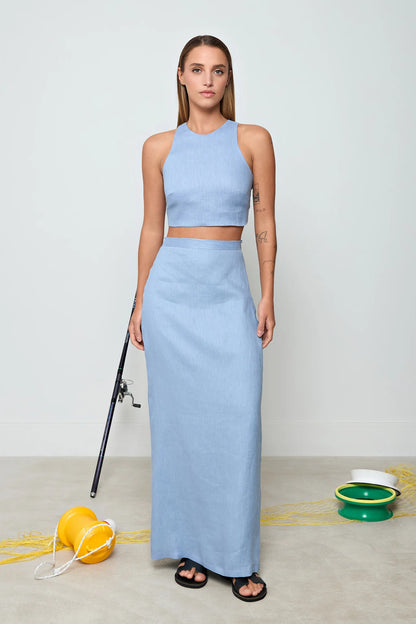 Ciel Megara Linen Maxi Skirt