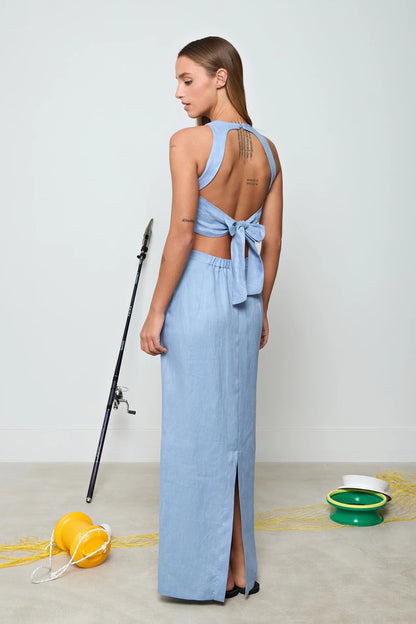 Ciel Megara Linen Maxi Skirt