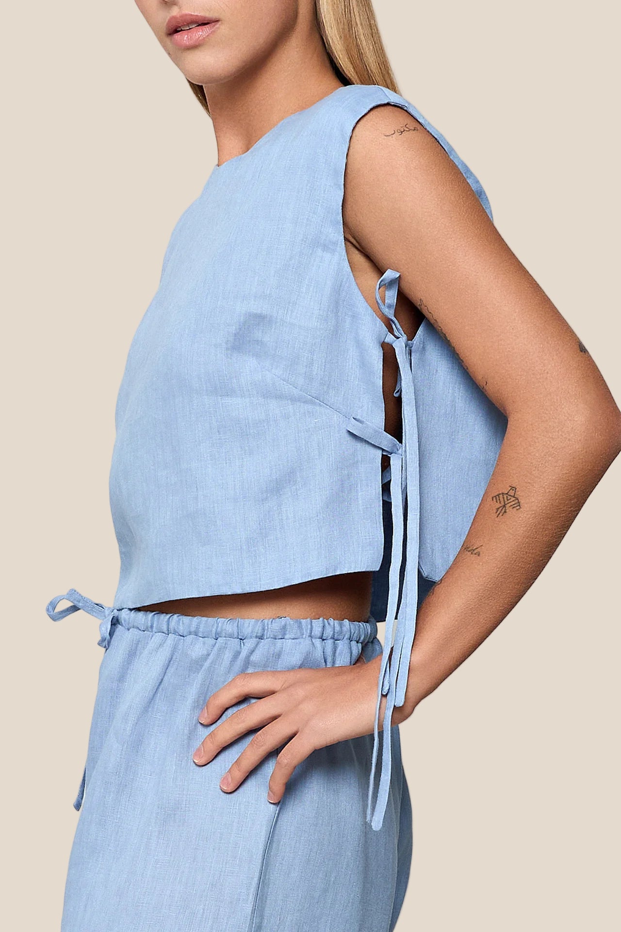 Niobe Linen Blouse
