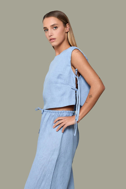Niobe Linen Blouse