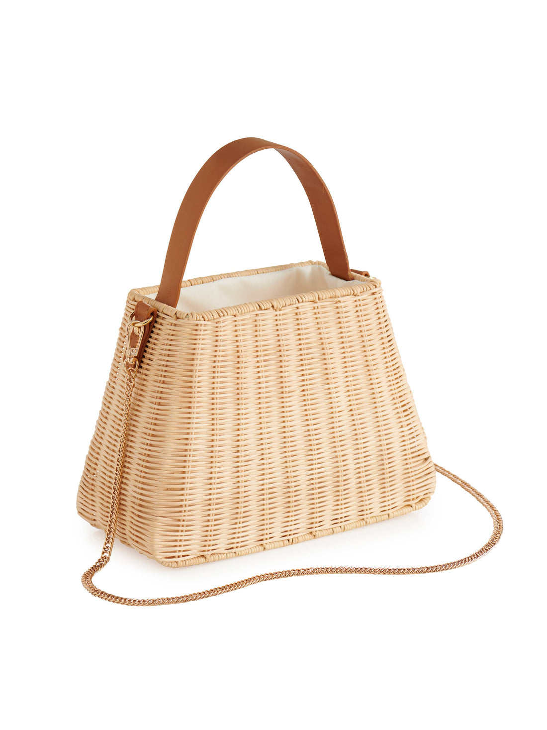 Carina Rattan Handbag