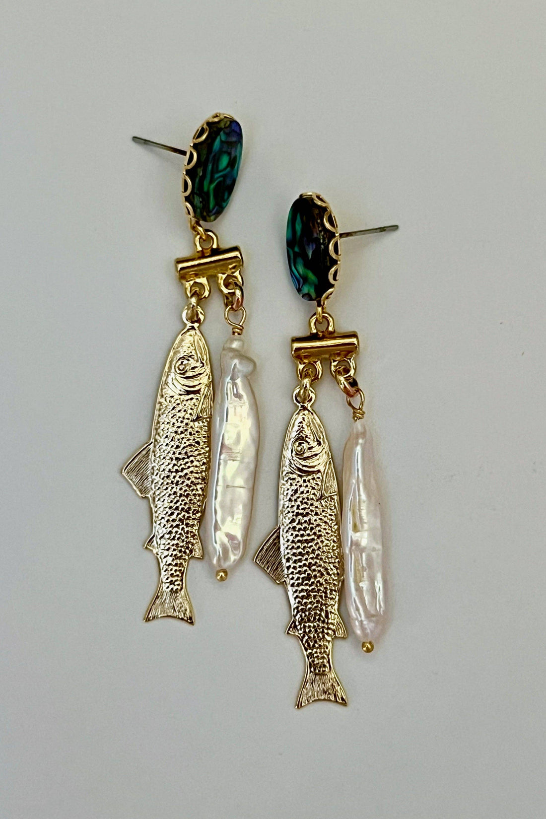 Sunny Pearl Drop Earrings