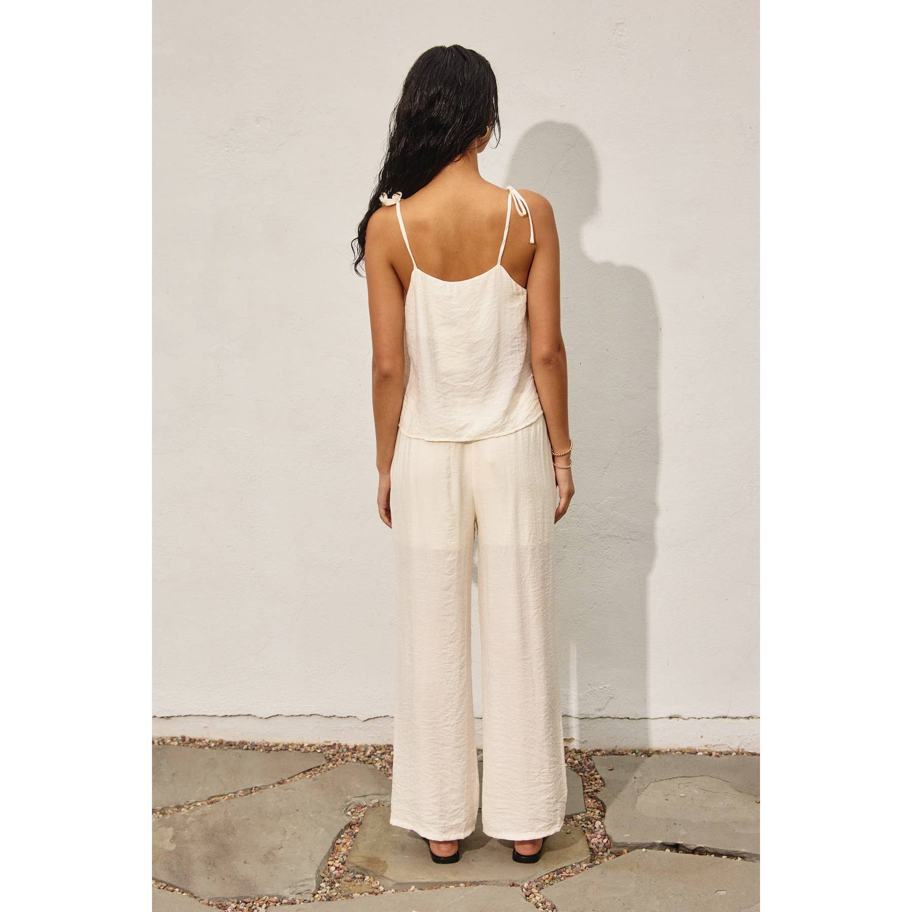 Open Air Tie Shoulder Boxy Cami Top (1) - Salt &amp; Creek
