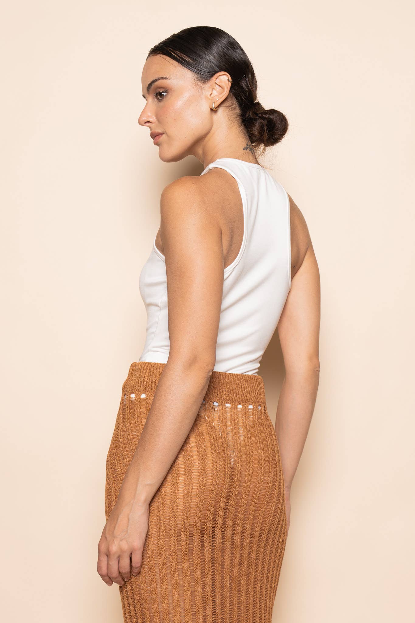 RACERBACK KEYHOLE BODYSUIT-PD7112FO - Salt &amp; Creek