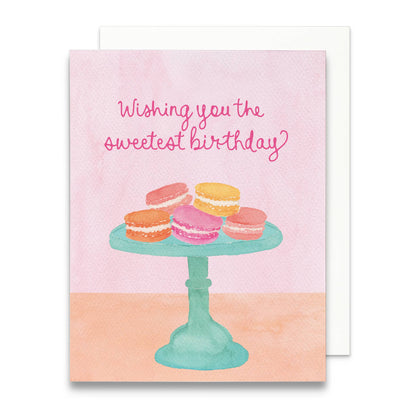 Macaron Sweetest Birthday Greeting Card | Cute Birthday Card - Salt &amp; Creek