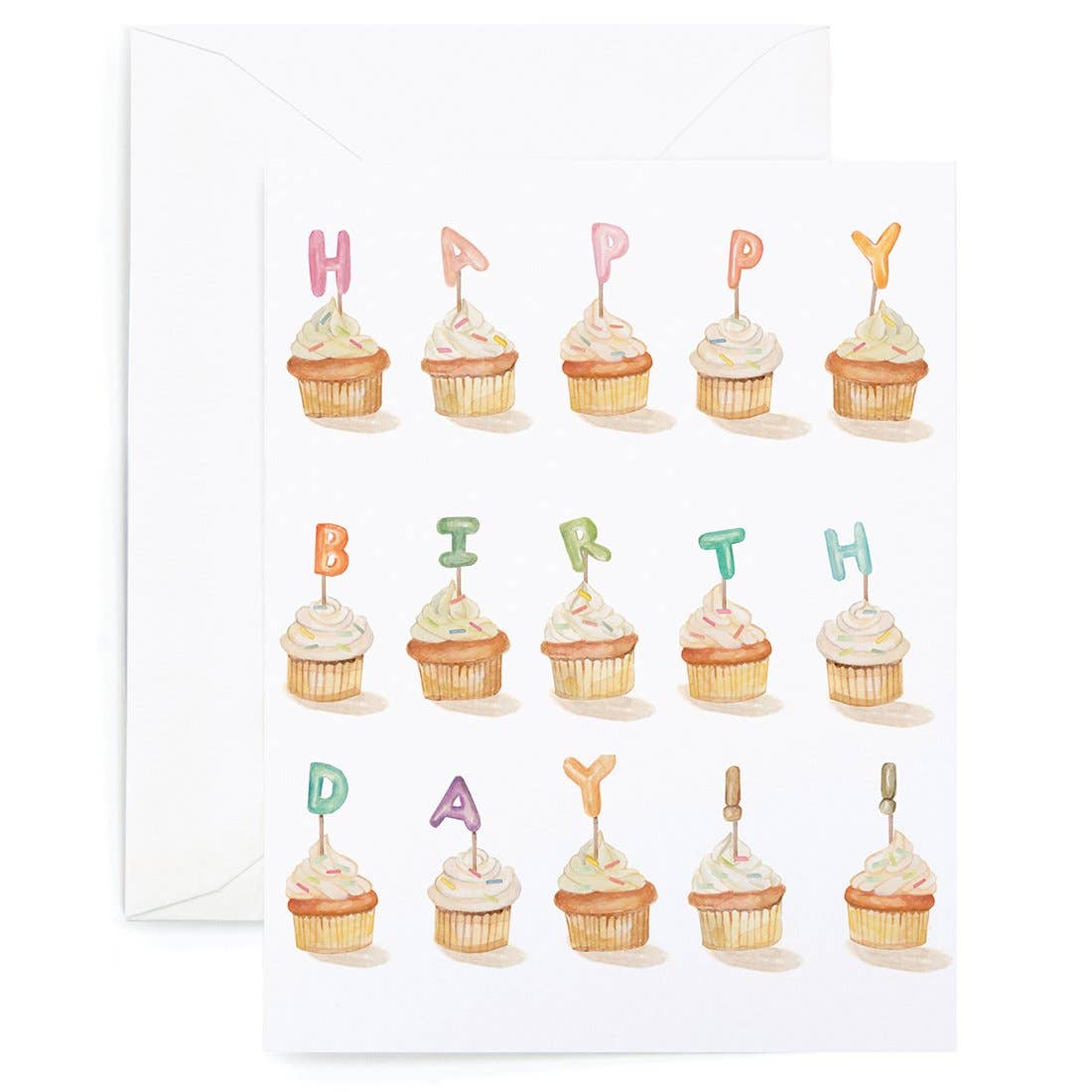 Birthday Cupcakes Greeting Card - Salt &amp; Creek