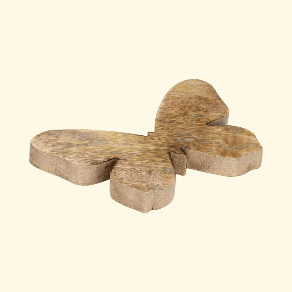Wooden Butterfly Sculpture