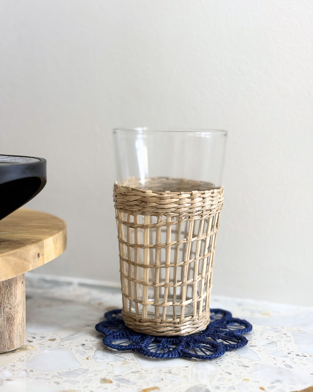 Navy Lila Coaster