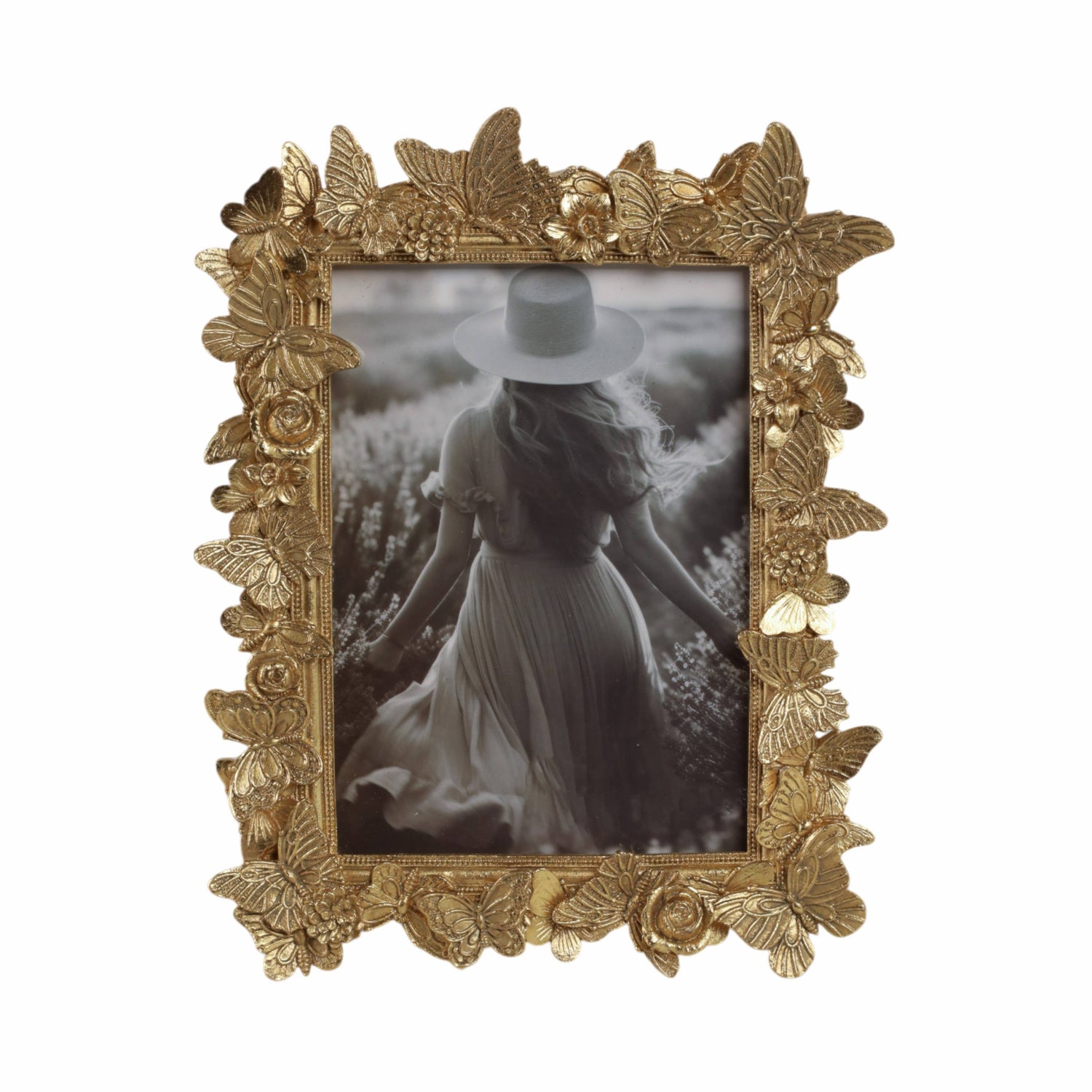 Butterfly in Bloom Frame