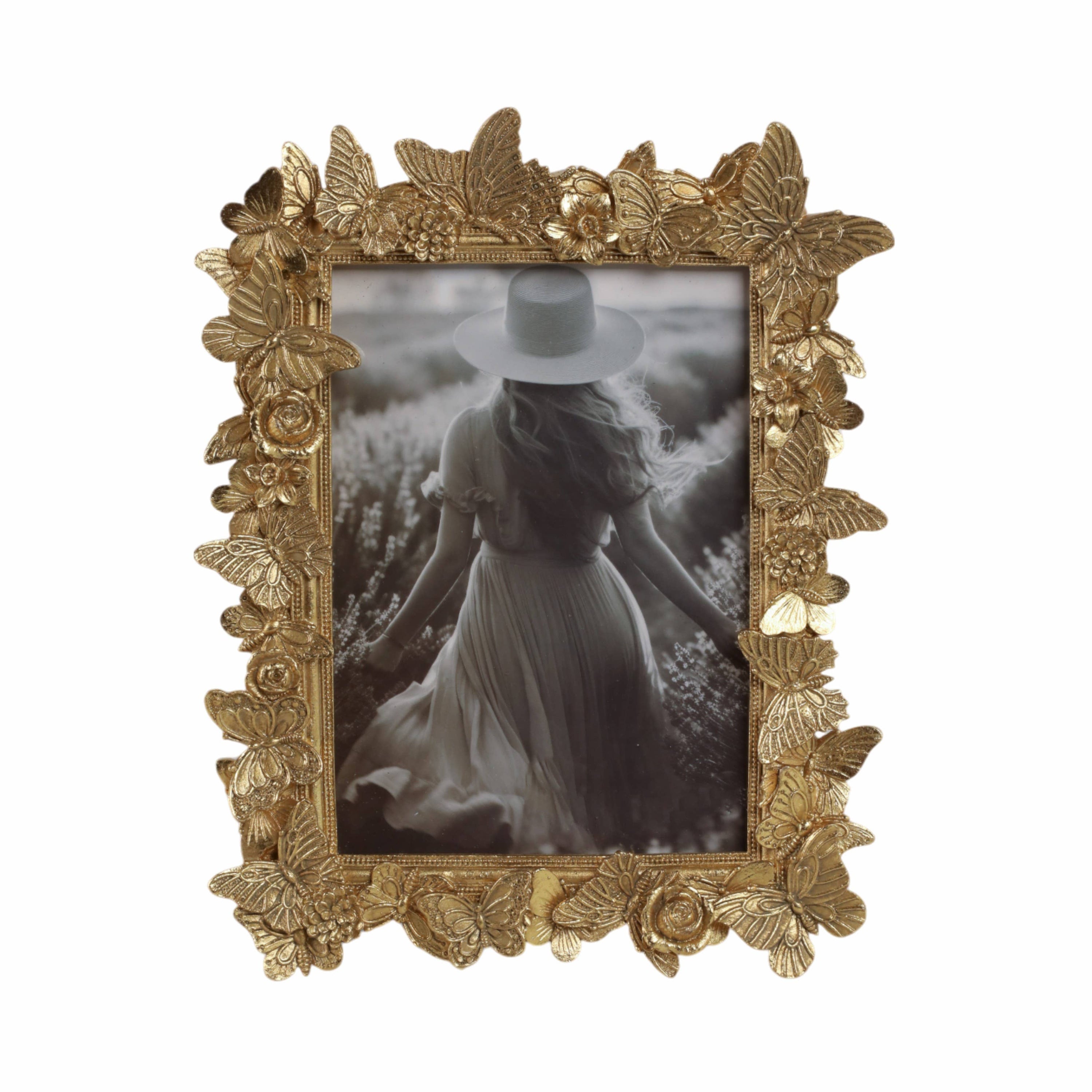 Butterfly in Bloom Frame