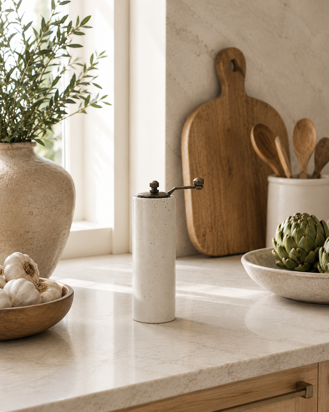 Stoneware Grinder