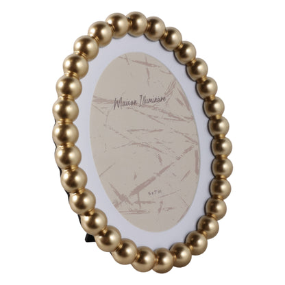 Isla Beaded Oval Frame