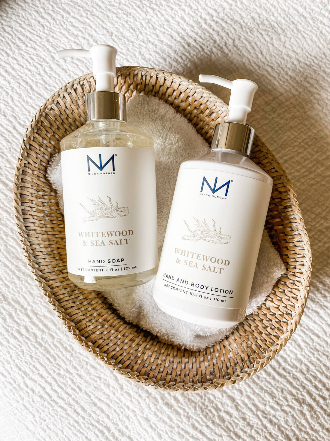 Whitewood & Sea Salt Soap and Lotion Set